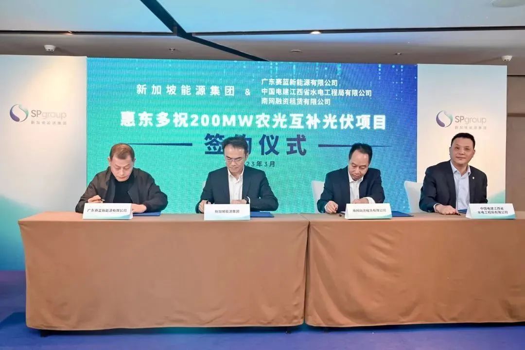 常务副会长单位南网融资租赁有限公司与新加坡能源集团签署合作协议